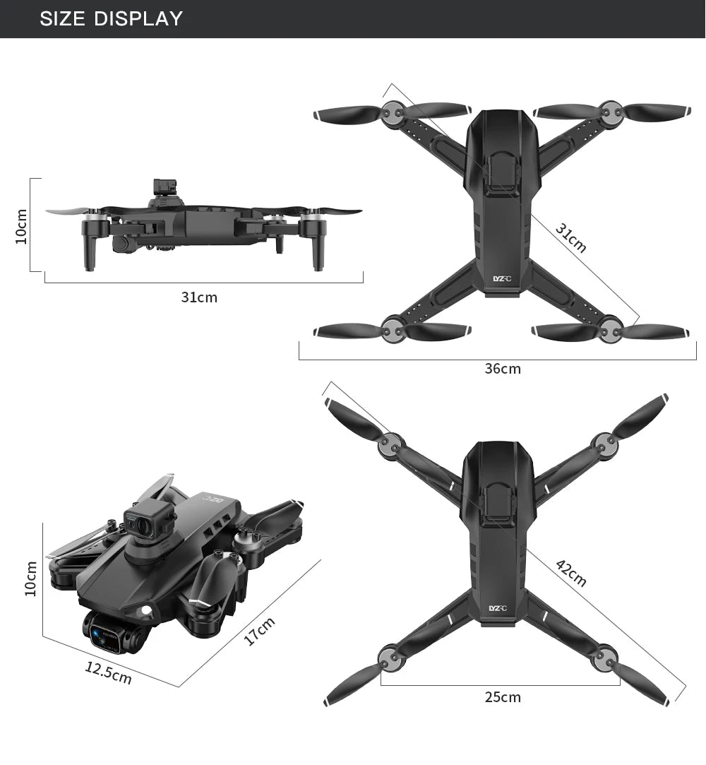 L900 Pro SE MAX 4K GPS Drone with Dual HD Camera & Obstacle Avoidance