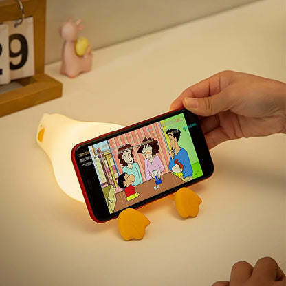 Lying Flat Duck Lamp