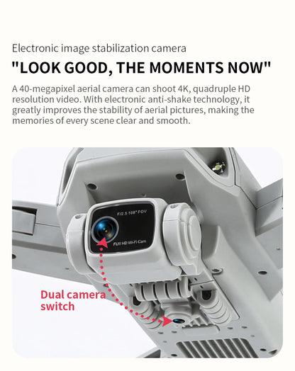 L900 Pro SE MAX 4K GPS Drone with Dual HD Camera & Obstacle Avoidance