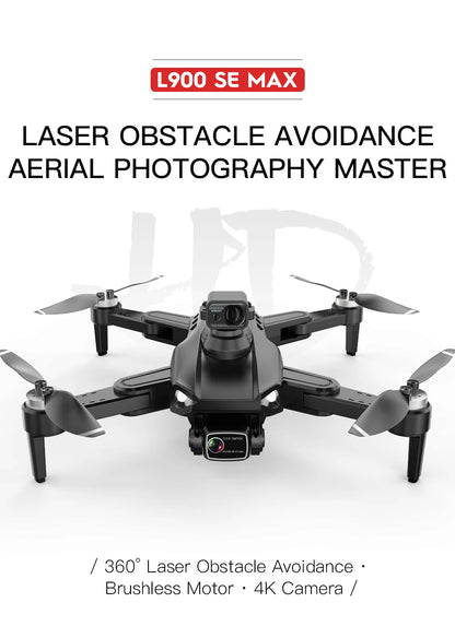 L900 Pro SE MAX 4K GPS Drone with Dual HD Camera & Obstacle Avoidance