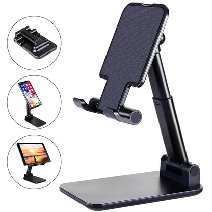 Adjustable Desk Mobile Phone Holder Stand for iPhone, iPad, and Xiaomi – Universal Tablet and Cell Phone Stand