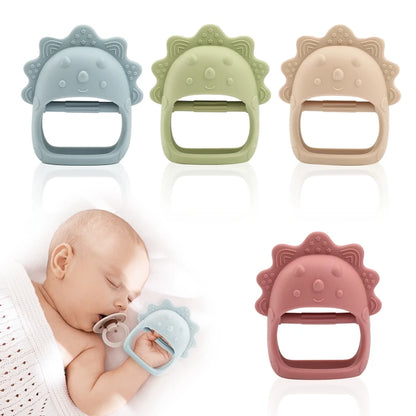 1 piece of baby silicone teether ring