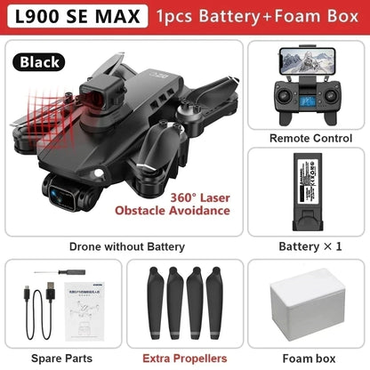 L900 Pro SE MAX 4K GPS Drone with Dual HD Camera & Obstacle Avoidance