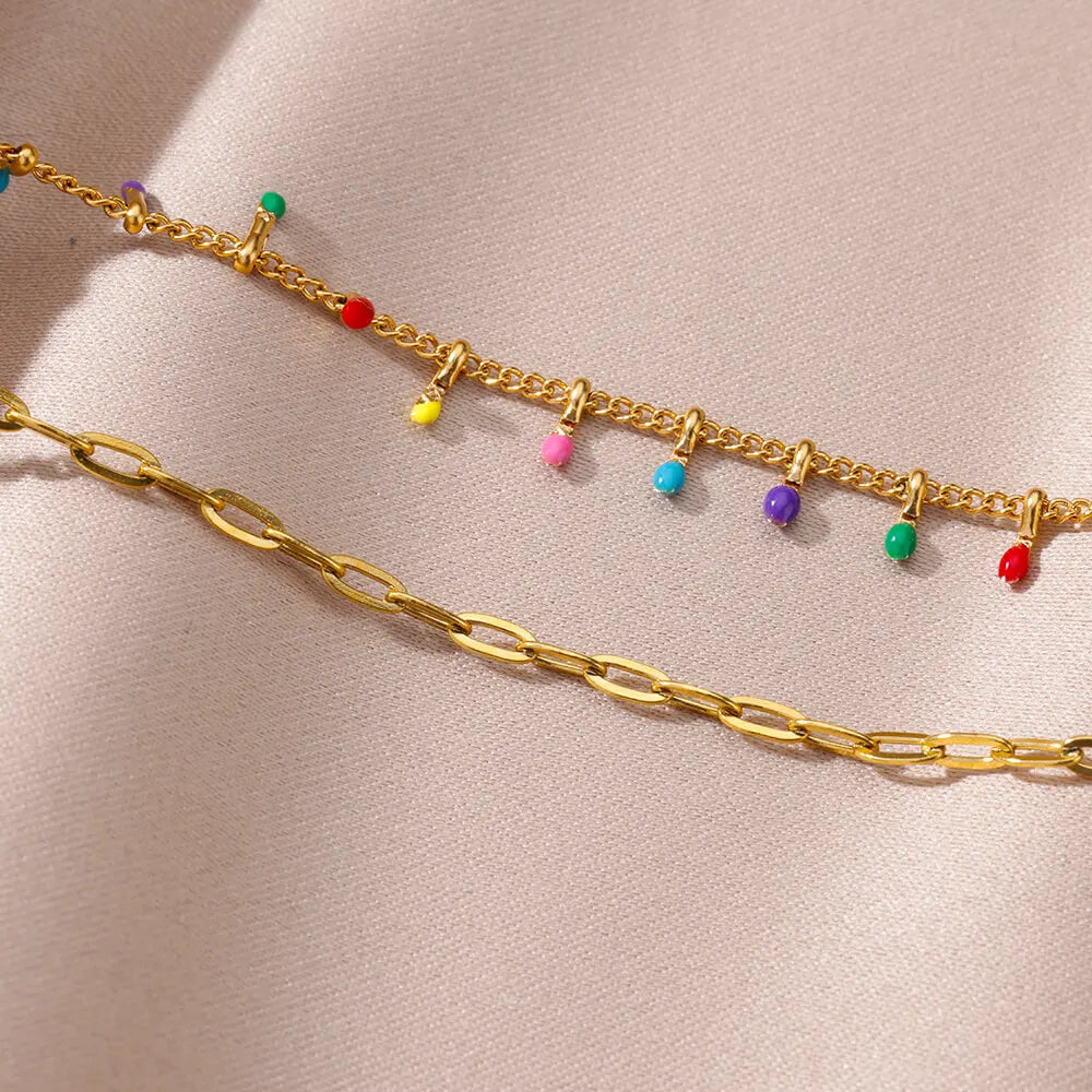 Boho Drops Anklets