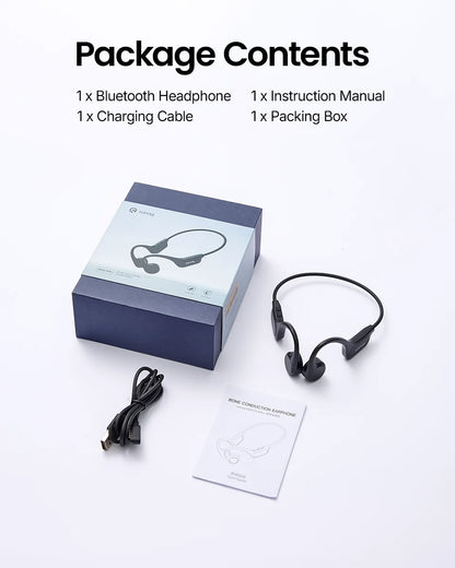 Bone Conduction Wireless Earbuds – Bluetooth 5.3, IPX8 & 64GB MP3