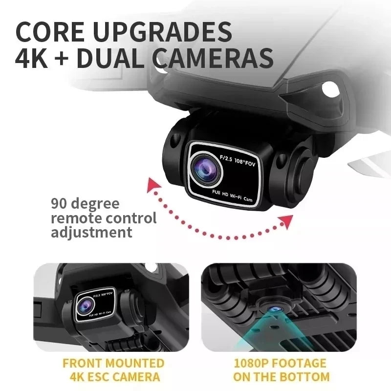 L900 Pro SE MAX 4K GPS Drone with Dual HD Camera & Obstacle Avoidance