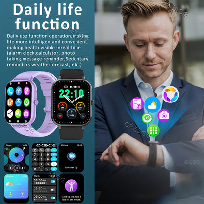 1.83'' Smart Watch with Calling, Fitness Tracking & 100+ Sports Modes