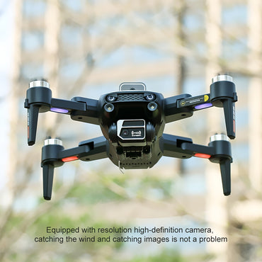 S2S Long Endurance Drone - Dual Batteries, Dual Cameras, Foldable WiFi FPV Quadcopter with Height Maintainer, Perfect for Beginners and Outdoor Adventures