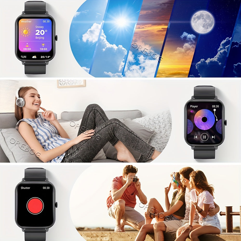 1.83'' Smart Watch with Calling, Fitness Tracking & 100+ Sports Modes