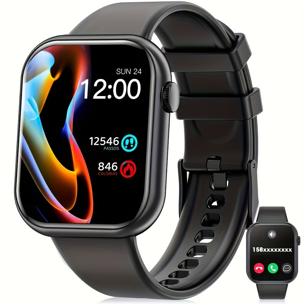 1.85'' Smart Watch with Calling, 100+ Sports Modes & Waterproof Design